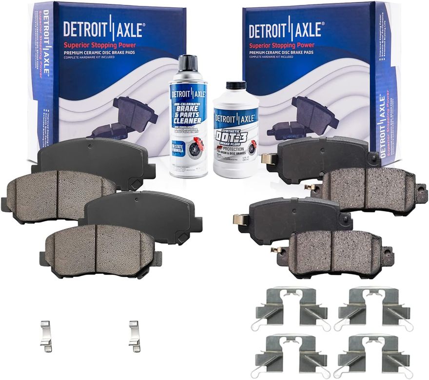 Main Image - Front Rear Ceramic Brake Pads