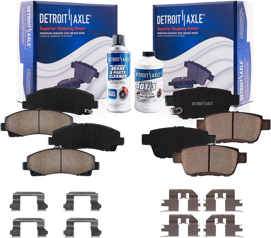 Main Image - Front Rear Ceramic Brake Pads