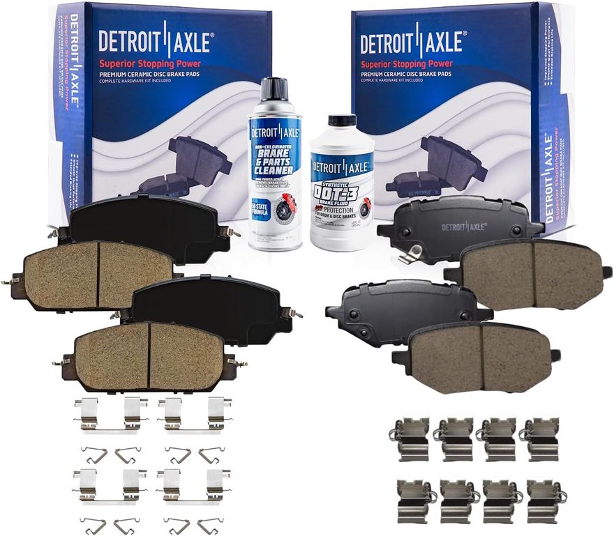 Main Image - Front Rear Ceramic Brake Pads