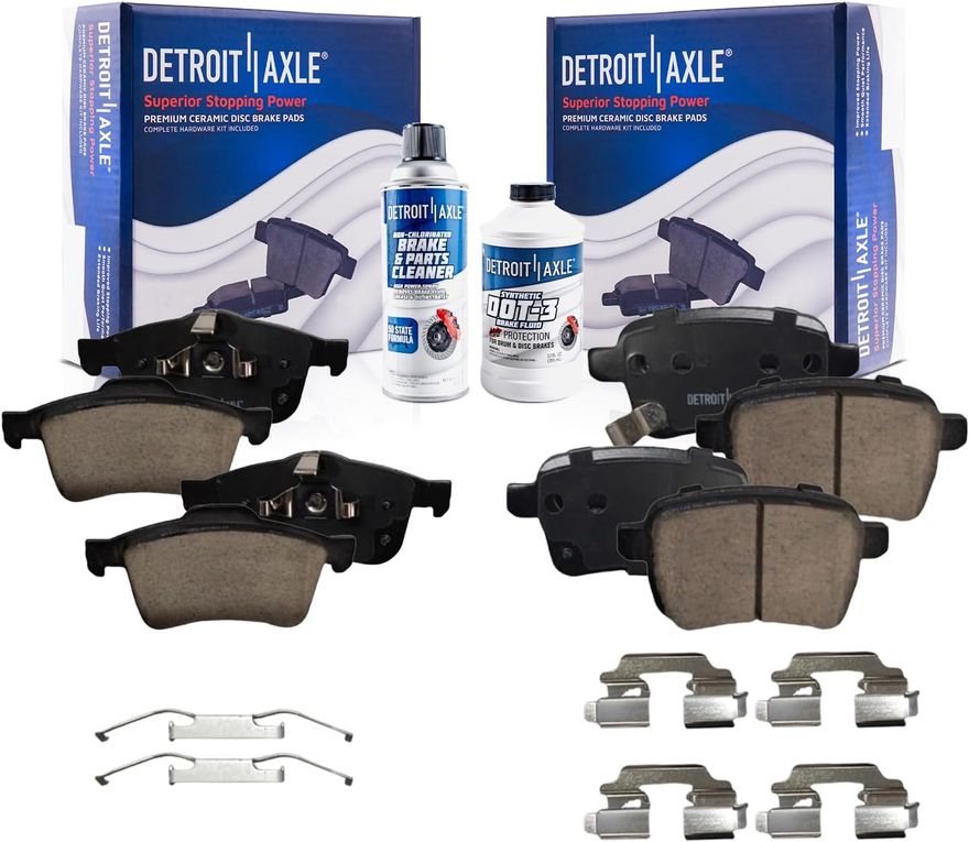 Main Image - Front Rear Ceramic Brake Pads