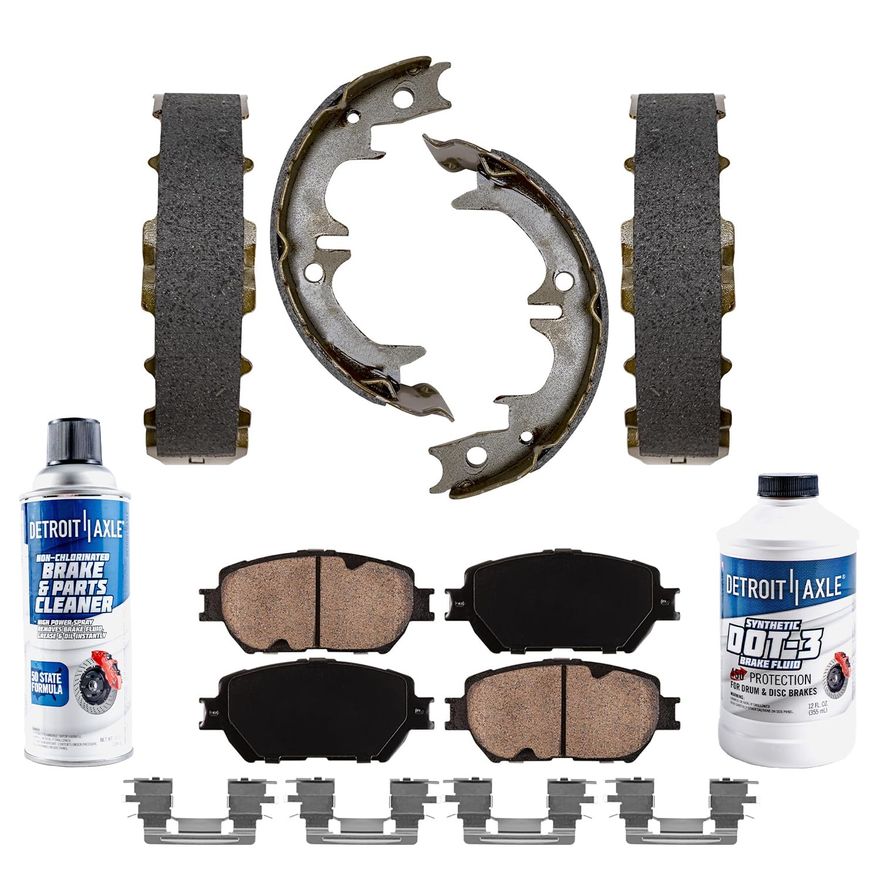Main Image - Front Brake Pads Rear Shoes