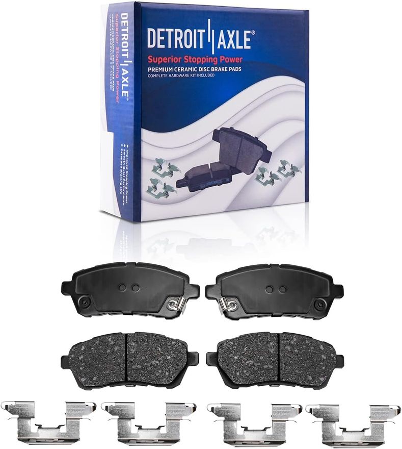 Front Ceramic Brake Pad - P-1454 x2