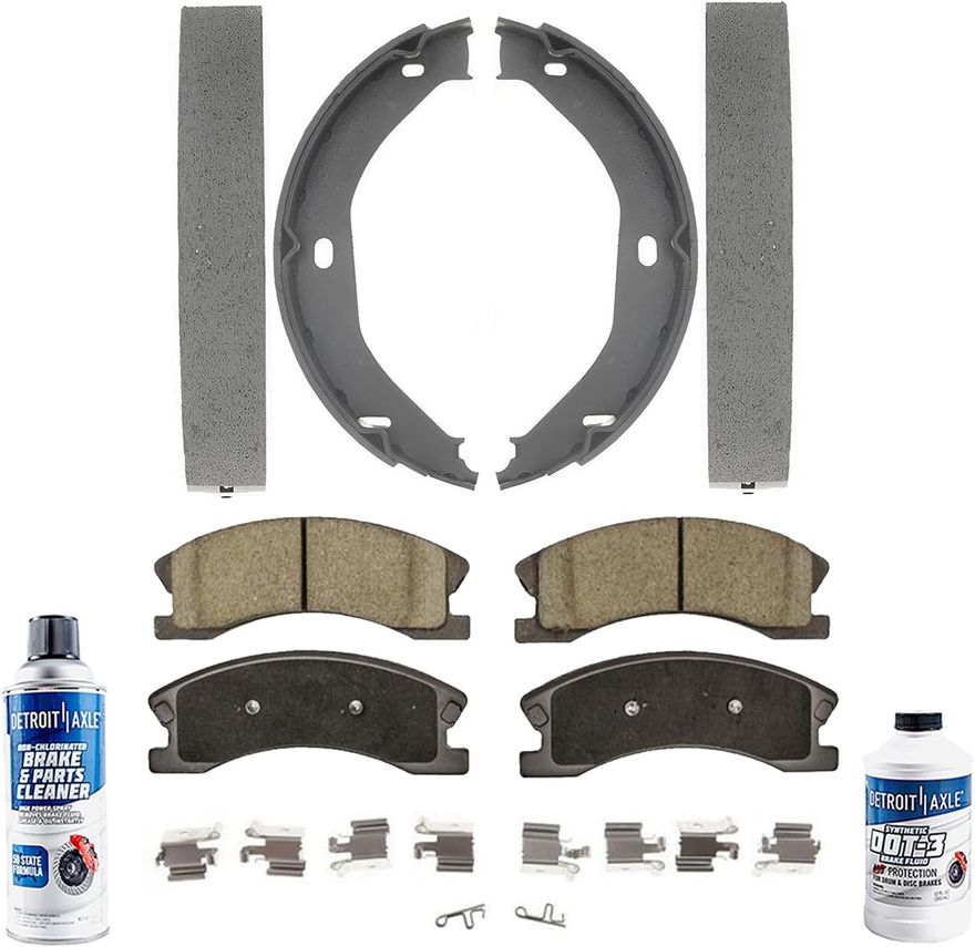Main Image - Front Brake Pads Rear Shoes