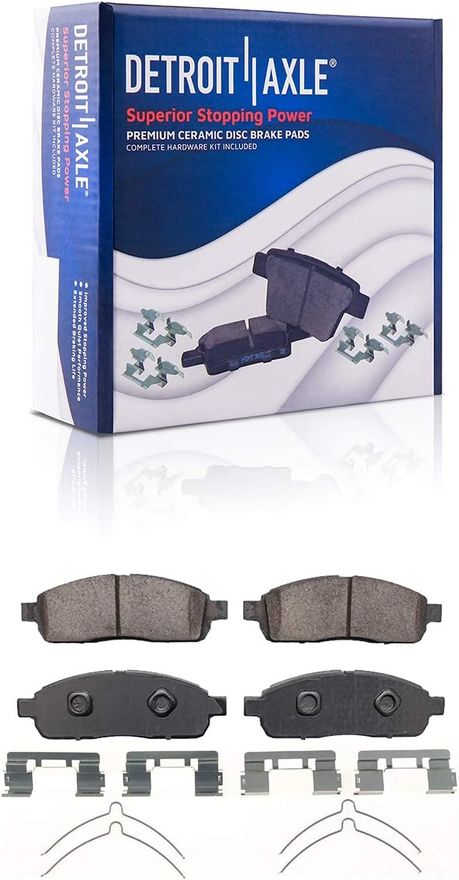 Front Ceramic Brake Pad - P-1392 x2