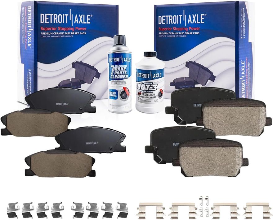 Main Image - Front Rear Ceramic Brake Pads
