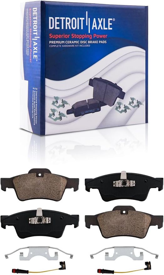 Rear Ceramic Brake Pad - P-1122 x2