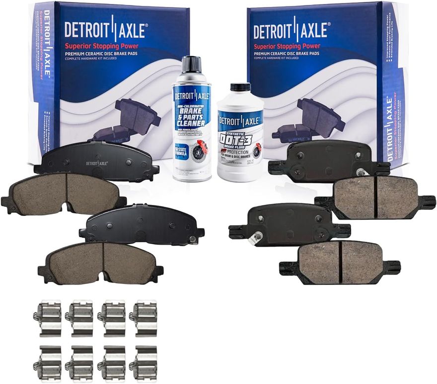 Main Image - Front Rear Ceramic Brake Pads