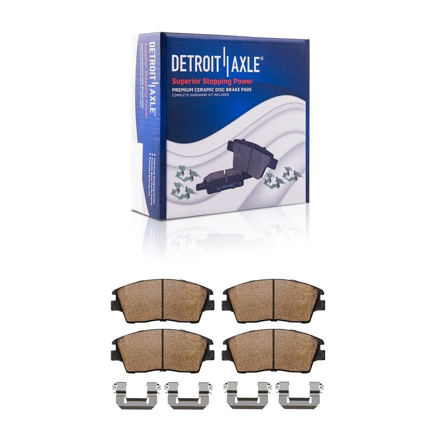 Front Ceramic Brake Pads - P-1847 x2