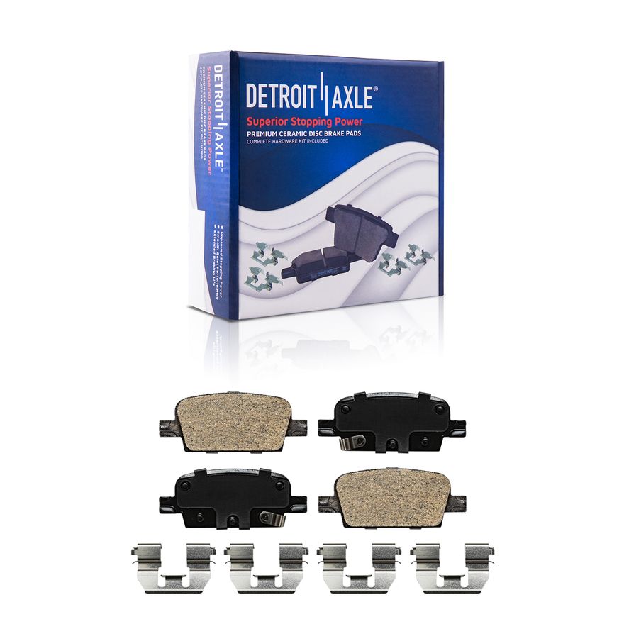 Rear Ceramic Brake Pad - P-1921 x2