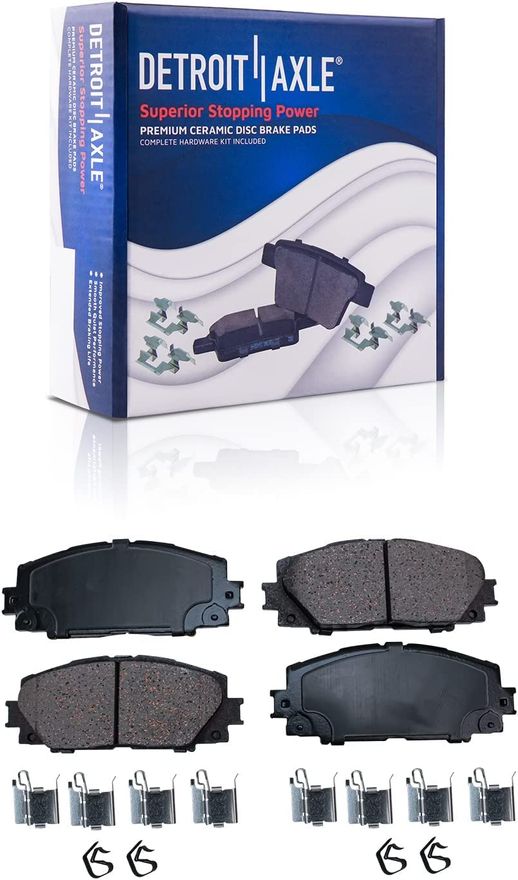 Front Ceramic Brake Pads - P-1184 x2