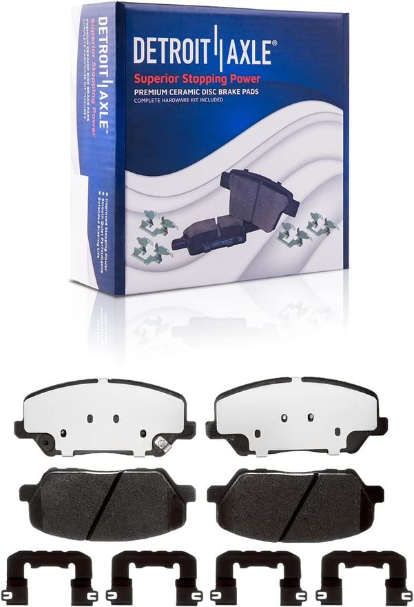 Front Ceramic Brake Pad - P-1827 x2