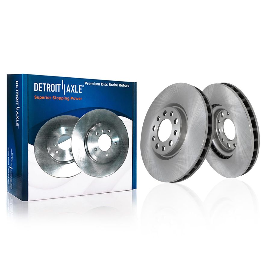 Front Disc Brake Rotor - R-55195 x2