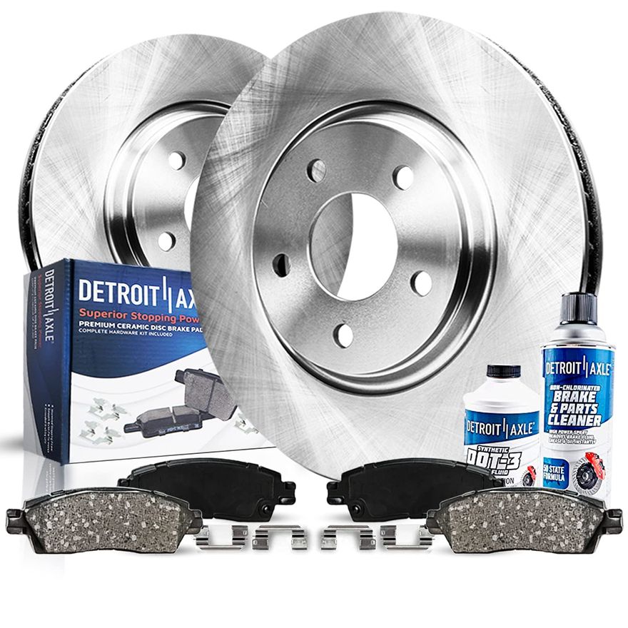 Main Image - Rear Disc Rotors Brake Pads