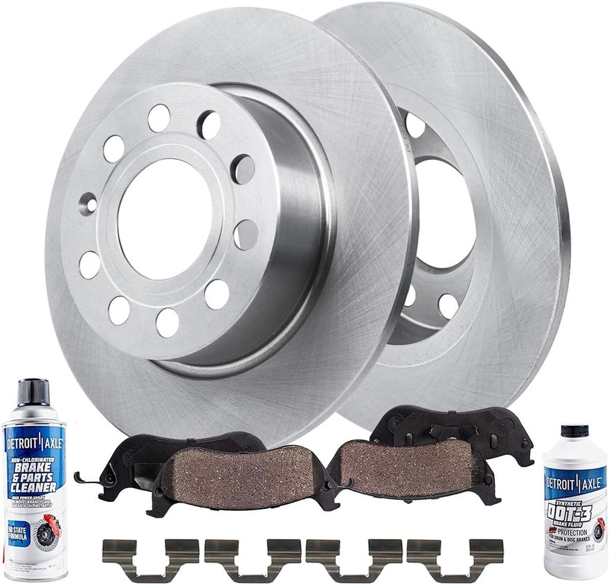 Main Image - Rear Disc Rotors Brake Pads Kit