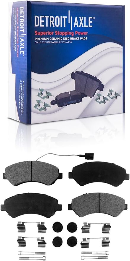 Front Ceramic Brake Pad - P-1540 x2