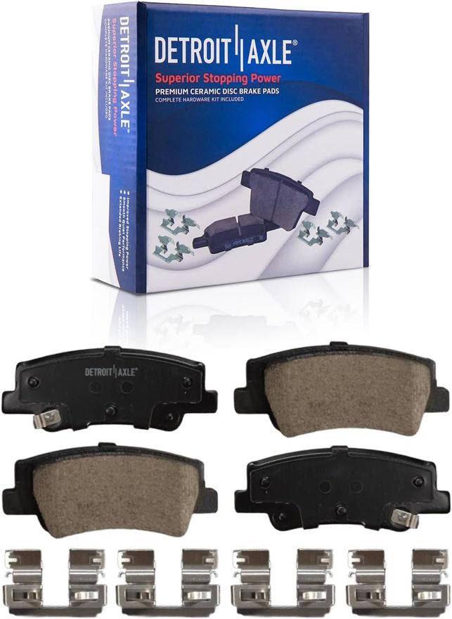 Rear Ceramic Brake Pad - P-2299 x2