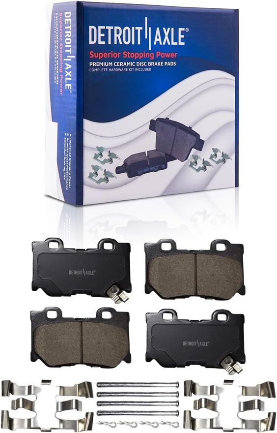 Rear Ceramic Brake Pad - P-1347 x2