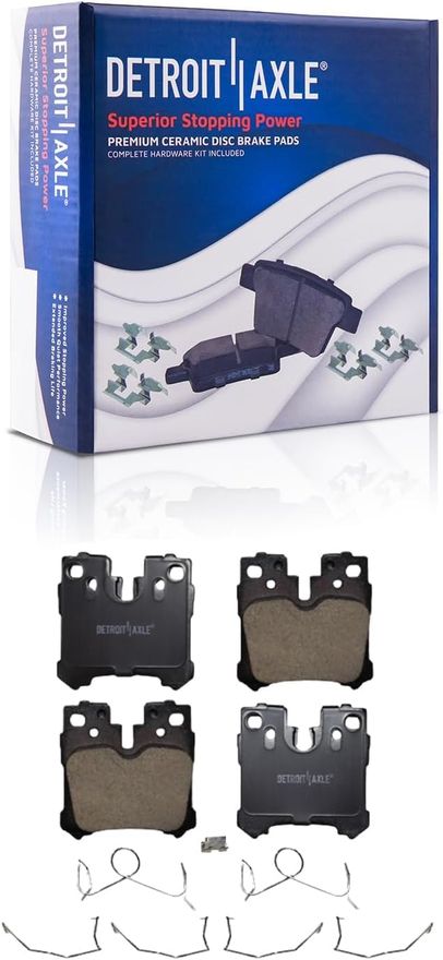 Rear Ceramic Brake Pad - P-1283 x2