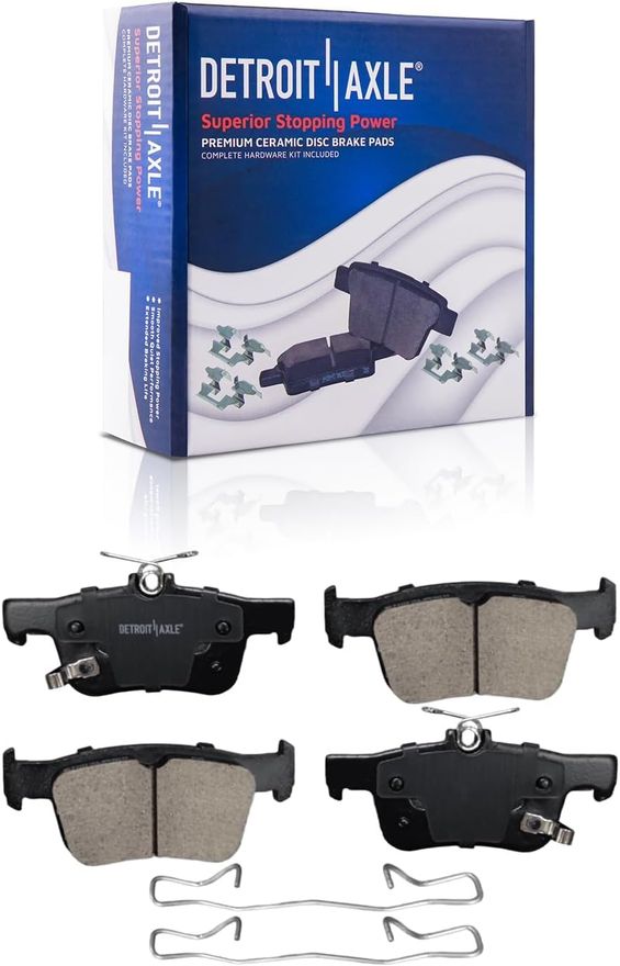 Rear Ceramic Brake Pad - P-2102 x2