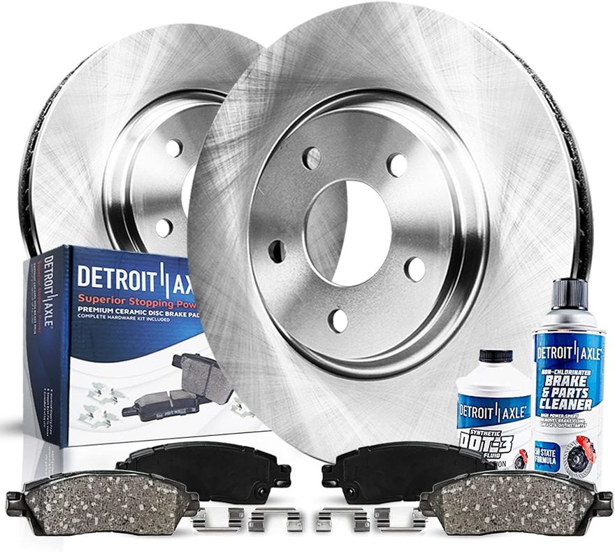 Main Image - Rear Disc Rotors Brake Pads Kit