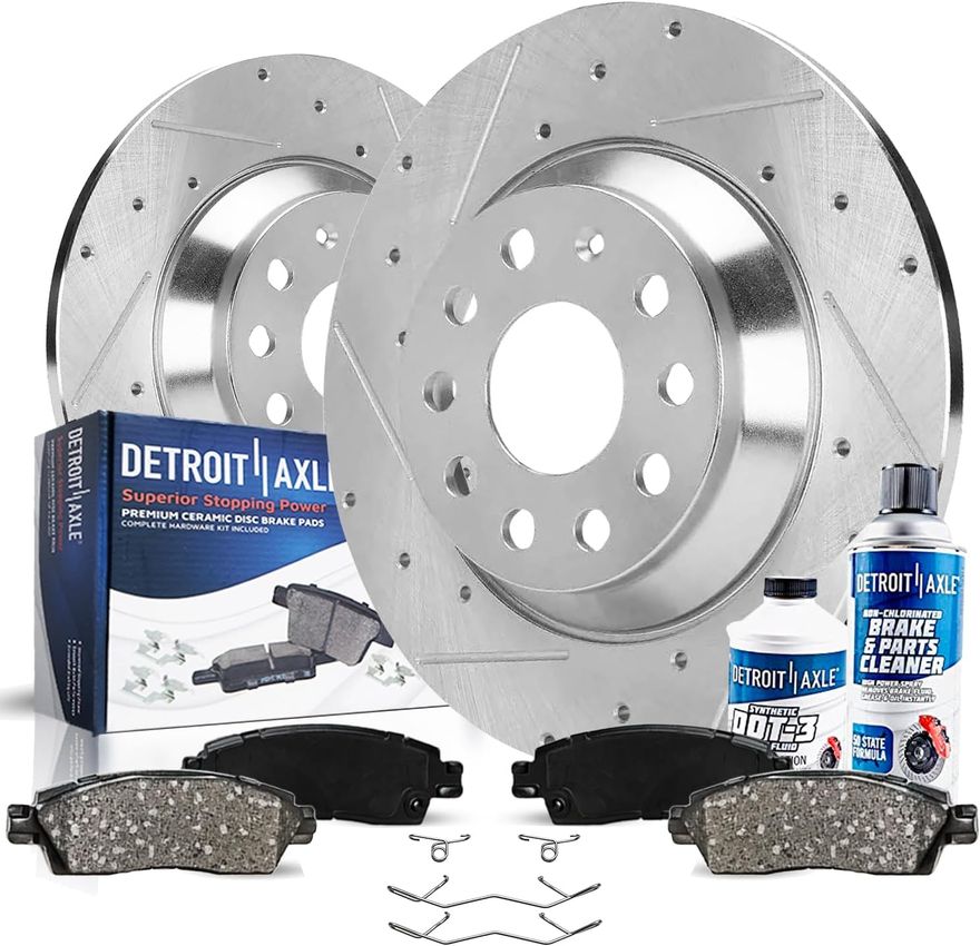 Main Image - Rear Rotors Brake Pads Kit
