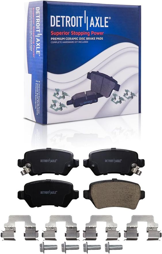 Rear Ceramic Brake Pad - P-1362 x2
