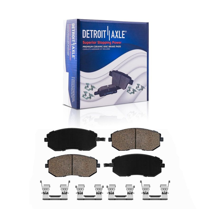 Front Ceramic Brake Pad - P-1539 x2