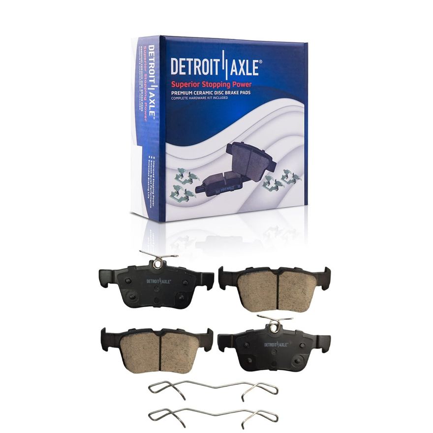 Rear Ceramic Brake Pad - P-1833 x2