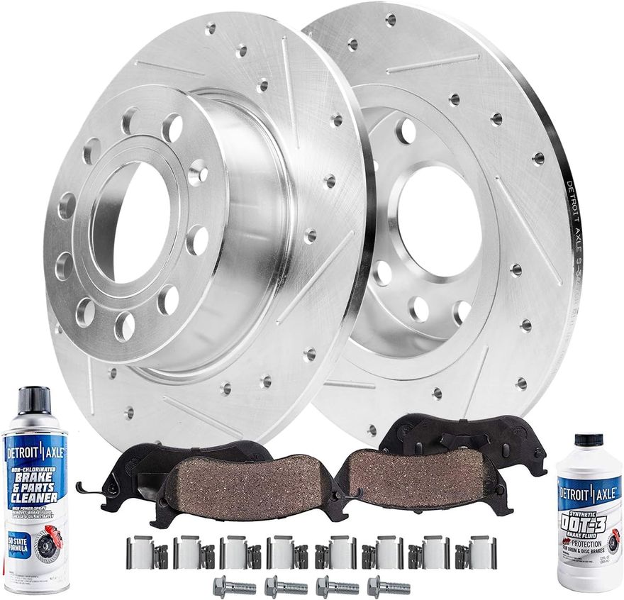 Main Image - Rear Rotors Brake Pads Kit