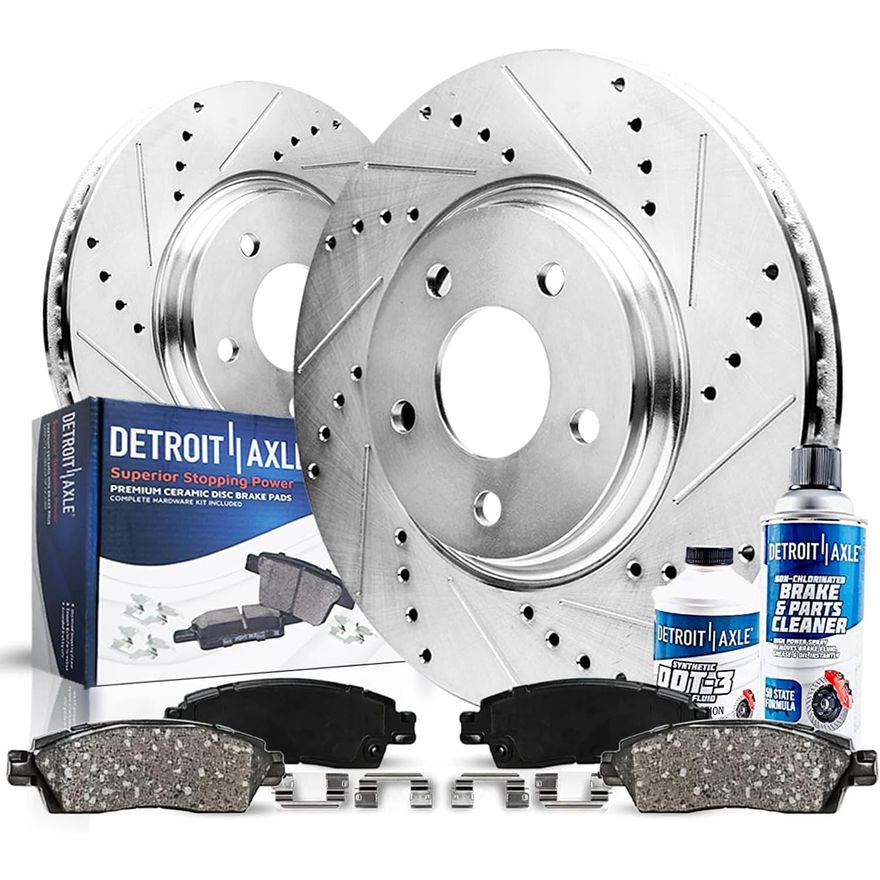 Main Image - Front Rotors Brake Pads Kit