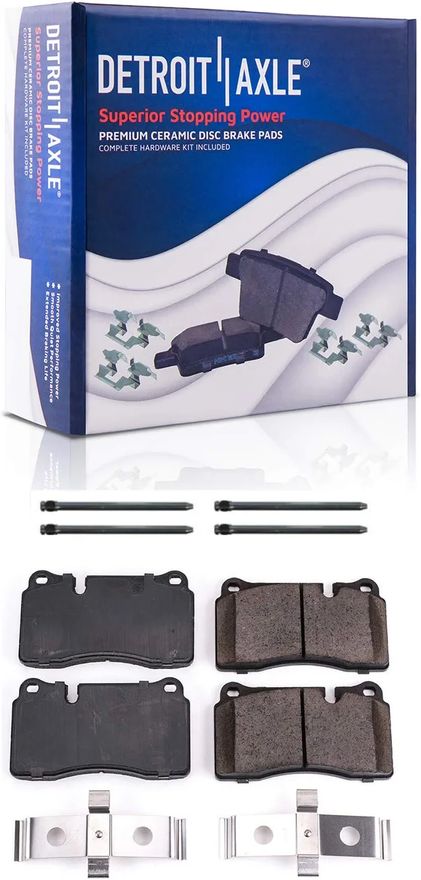 Front Ceramic Brake Pad - P-1263 x2