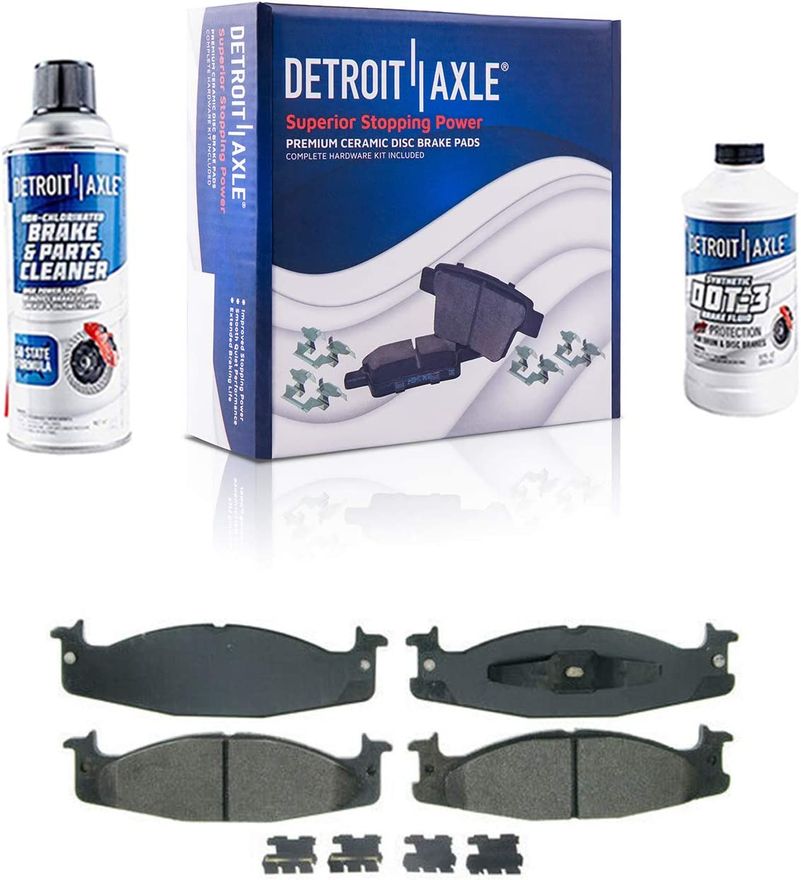 Front Ceramic Brake Pad - P-632 x2