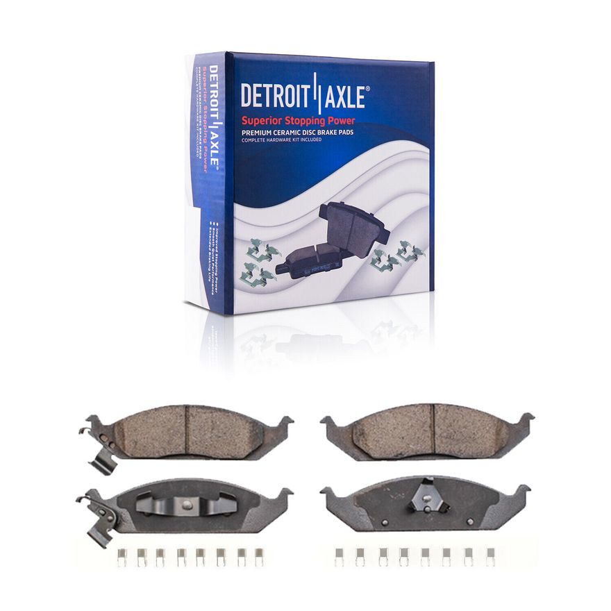 Rear Ceramic Brake Pad - P-658 x2