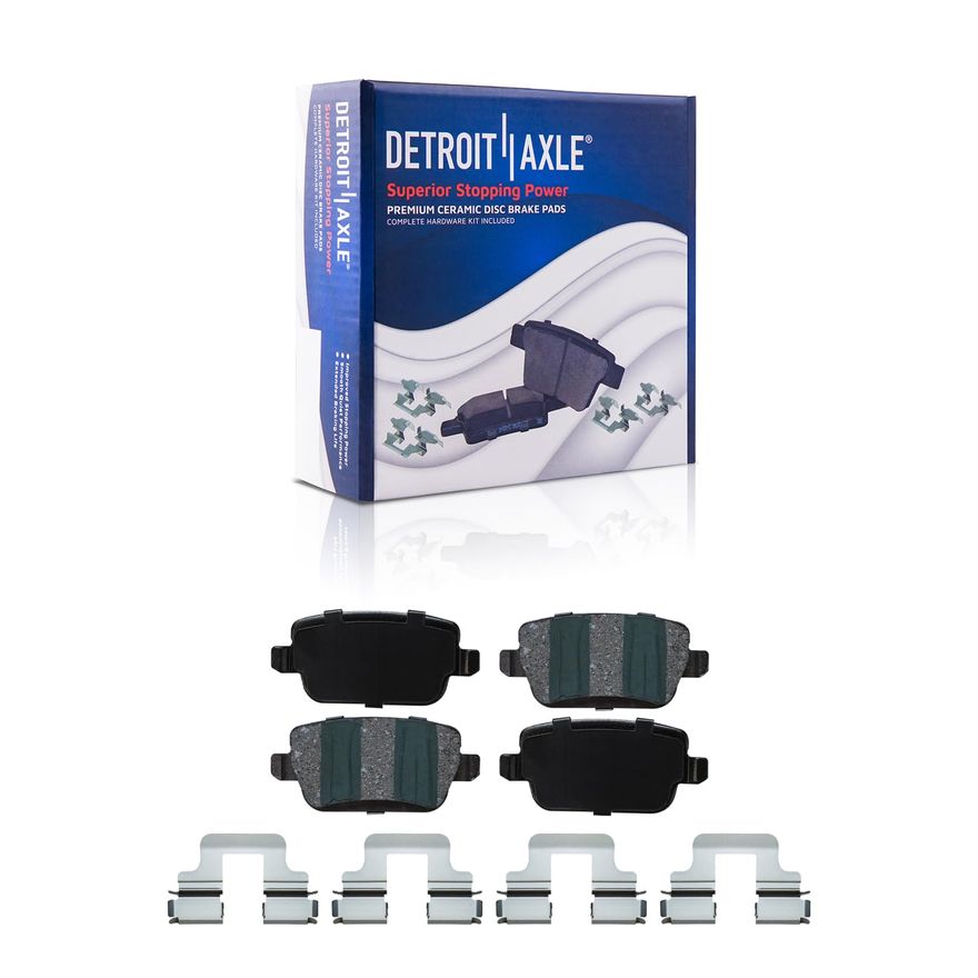 Rear Ceramic Brake Pad - P-1314 x2