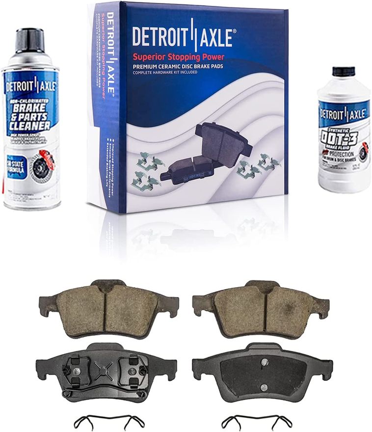 Rear Ceramic Brake Pad - P-973 x2