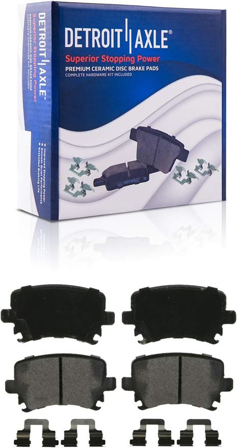 Rear Ceramic Brake Pads - P-1108 x2