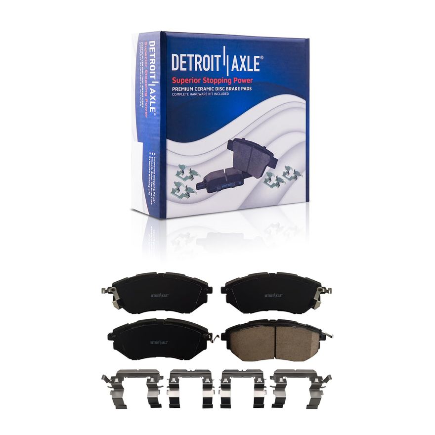 Front Ceramic Brake Pad - P-1078 x2