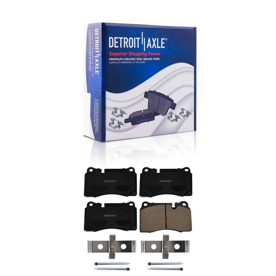 Rear Ceramic Brake Pad - P-1170 x2