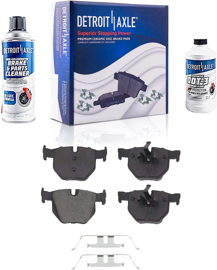 Rear Ceramic Brake Pad - P-1170 x2