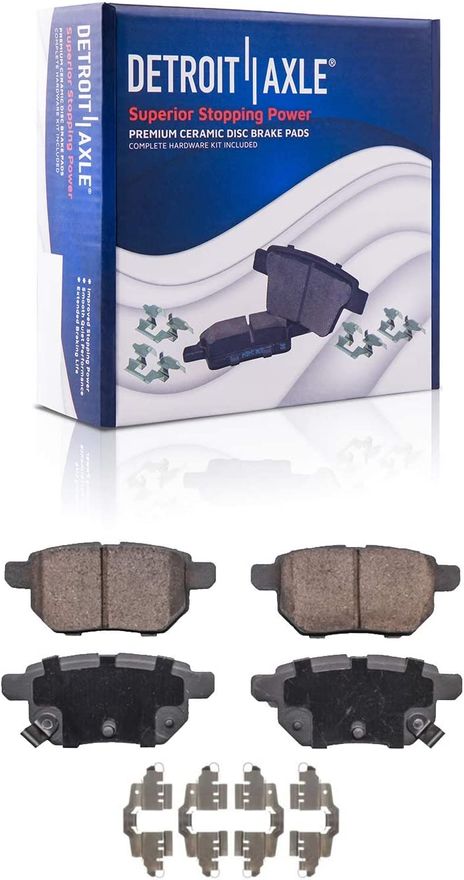 Rear Ceramic Brake Pads - P-1354 x2