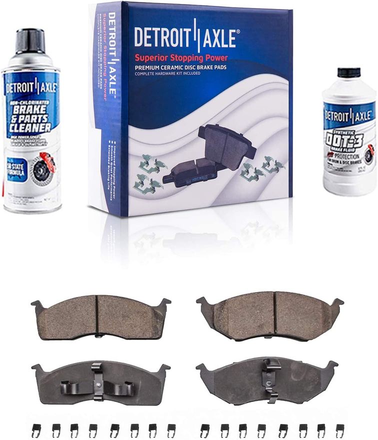 Front Ceramic Brake Pad - P-591 x2