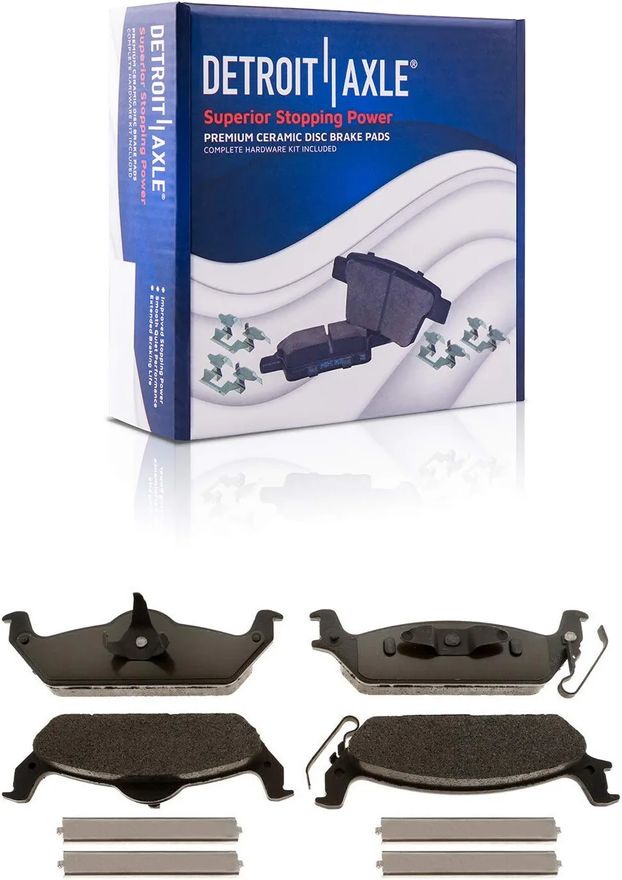 Rear Ceramic Brake Pad - P-963 x2