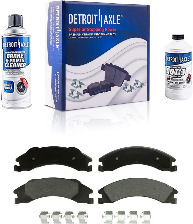 Rear Ceramic Brake Pads - P-1329 x2