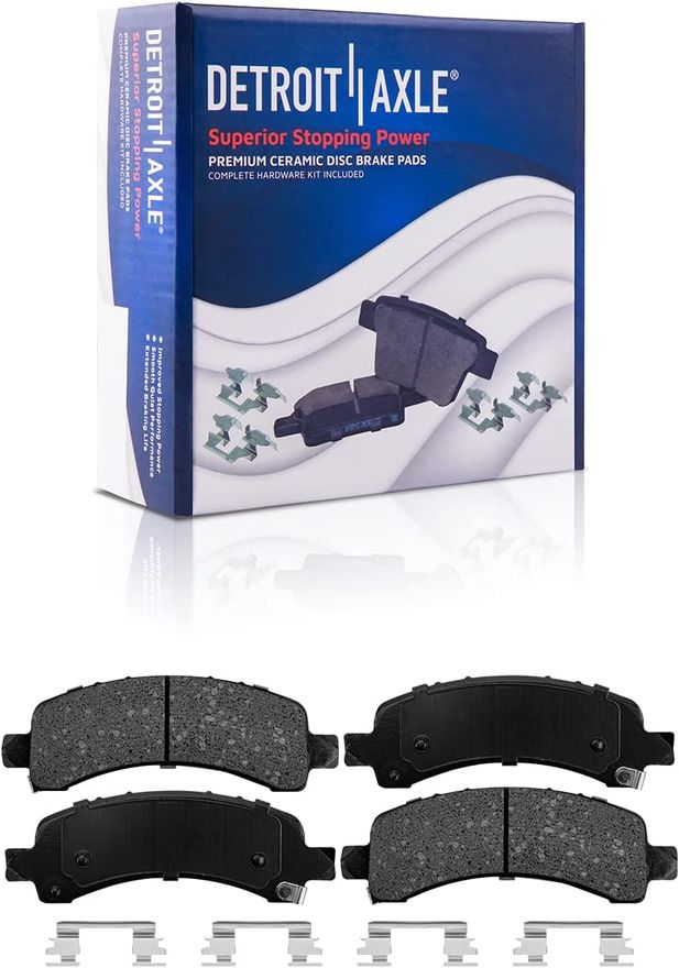 Rear Ceramic Brake Pad - P-974 x2