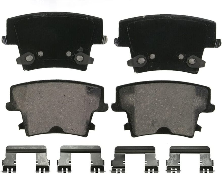 Rear Ceramic Brake Pad - P-1057 x2