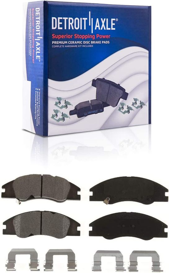 Front Ceramic Brake Pads - P-1074 x2