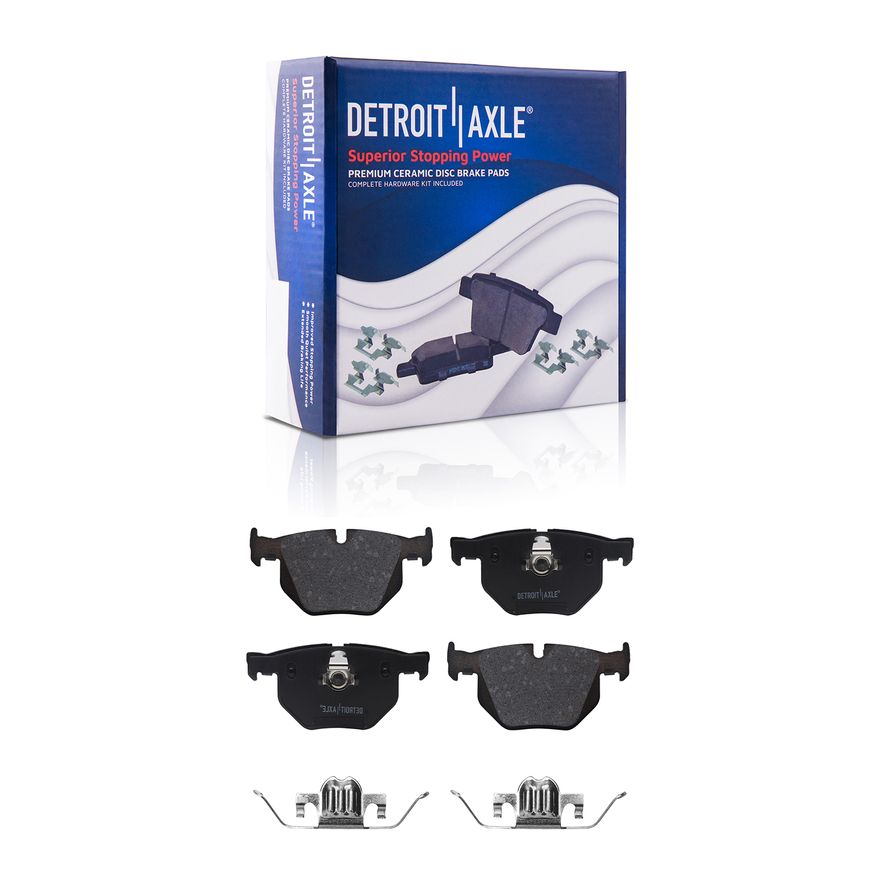 Rear Ceramic Brake Pad - P-1042 x2