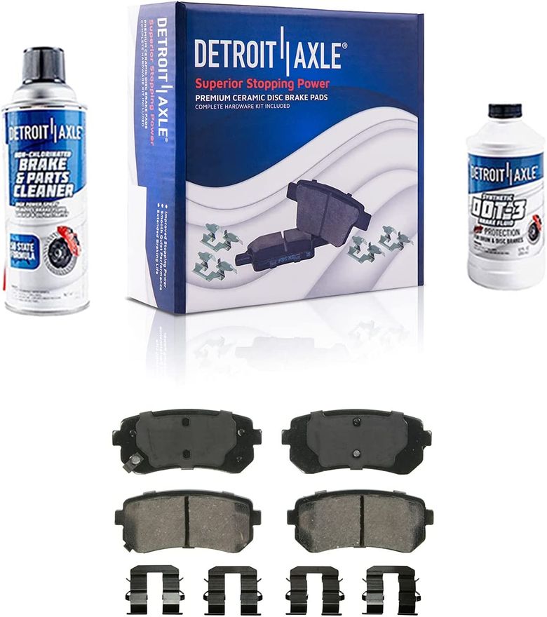 Rear Ceramic Brake Pad - P-1157 x2