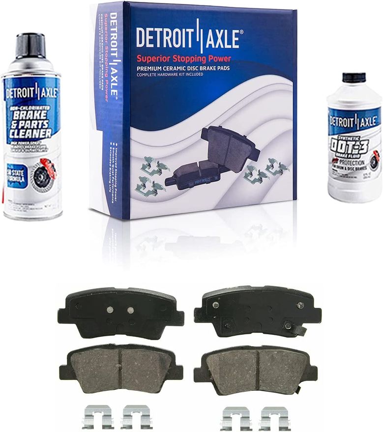 Rear Ceramic Brake Pad - P-1313 x2