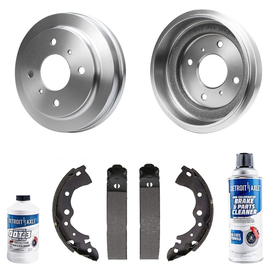 Main Image - Rear Brake Drums Shoes